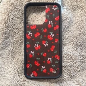 Chocolate Cherries Wildflower Cases iPhone 15 Pro Max Case